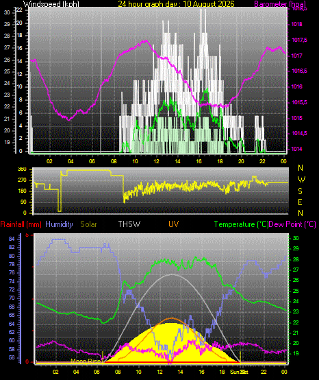 24 Hour Graph for Day 10